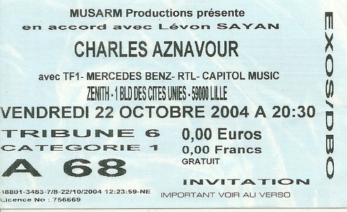 Rare ticket billet de - rare, /