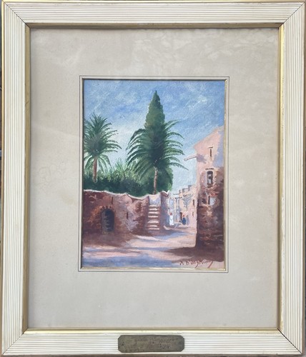 Tableau peinture cadre 20èm - tableau,