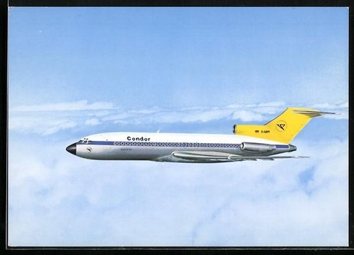 Carte postale boing - boing, 727-30
