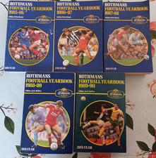 LOT DE 5 ROTHMANS FOOTBALL