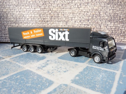 Herpa camion mercedes - ho, 1/87