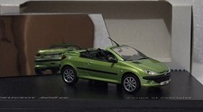 Peugeot 206 CC 2001 Vert 1:43