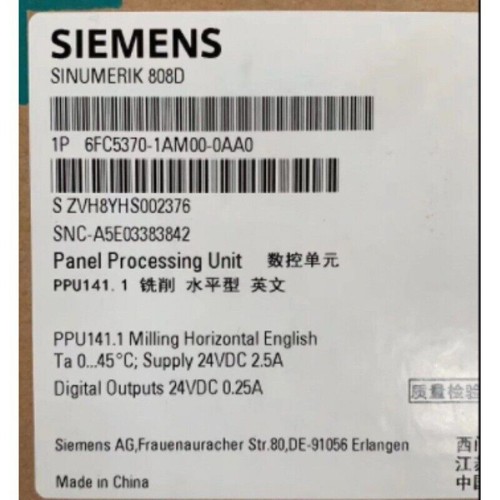 New siemens 808d milling ppu - 808d,