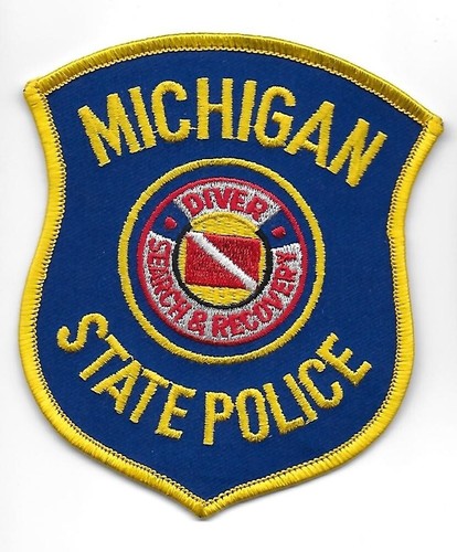 Ecusson usa police - police, michigan