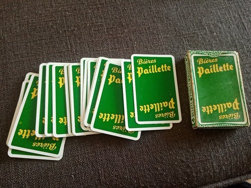 Bières paillette ancien jeu - -ancien,