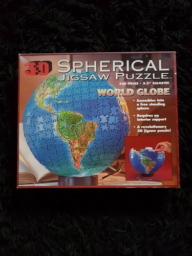 Spherical jigsaw puzzle - jigsaw,