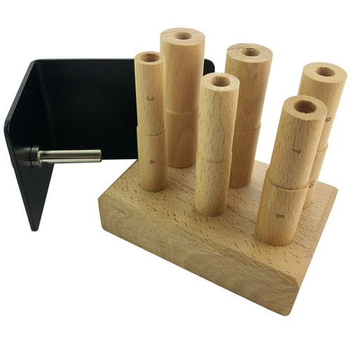 Mandrin anneaux bois - À,