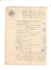 TIMBRE HUMIDE  IMPERIAL 50CTS + TIMBRE A SEC SUR 5 DOCUMENTS