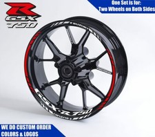 Suzuki GSXR 750 Wheel Decals