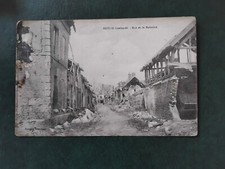 CARTE POSTALE ANCIENNE :  NOYON BOMBARDE