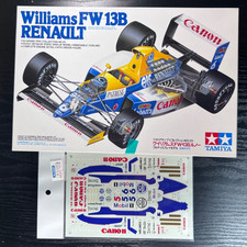 TAMIYA 1/20 Williams FW-13B RENAULT F1. Article20025 avec NOUVEAUX DÉCALCOMAN...