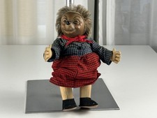 Peluche de collection Steiff animal hérisson Micki 26,5 cm sans bouton sans...