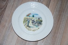 assiette à  A dessert