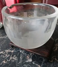 Mortier Vase Cristal Jean Luce