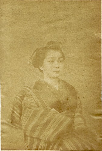 Japon circa 1870 femme - circa,