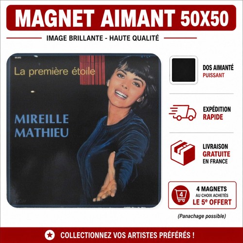 Magnet mireille mathieu - magnet,