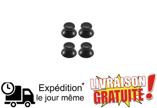 Lot joystick noir analogique - 4,