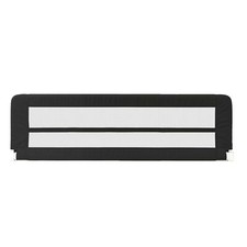 Wiltec Barrière lit enfant 180x42cm Métal Nylon Garde-corps pliable anti-chute