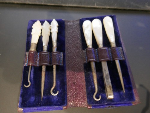 Trousse manucure nacre - trousse, manucure,nacre