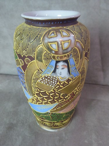 Vase porcelaine satsuma - vase,