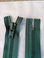 Fermeture Éclair YKK Vert 80cm Non Séparable 
