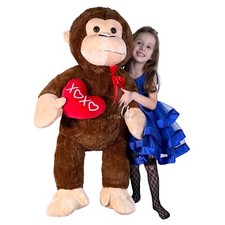 Peluche Singe 120cm Gorille