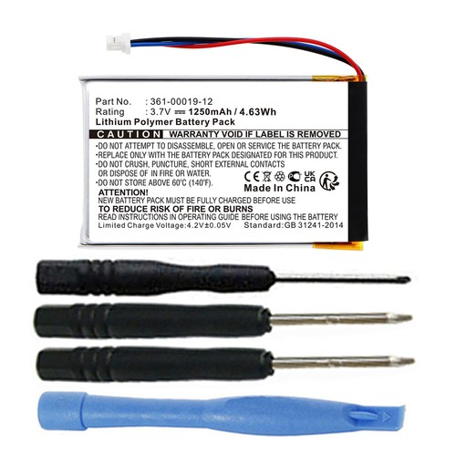1250mah 361 00019 battery - 1250mah,