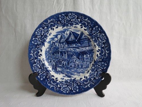 Assiette plate anglaise - assiette,