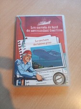 Carnets bord commandant Cousteau Le sanctuaire des baleines grises DVD. Bon État