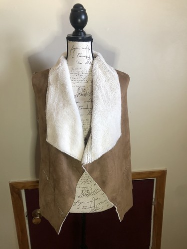 Full tilt womens vest - full, faux