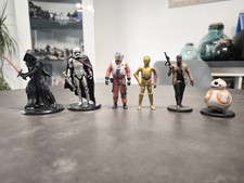 Lot 1 de 6 figurines Star wars 10 cm