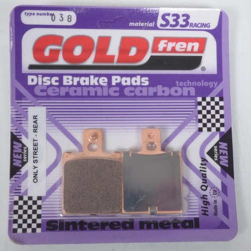 Plaquette frein gold fren - de,