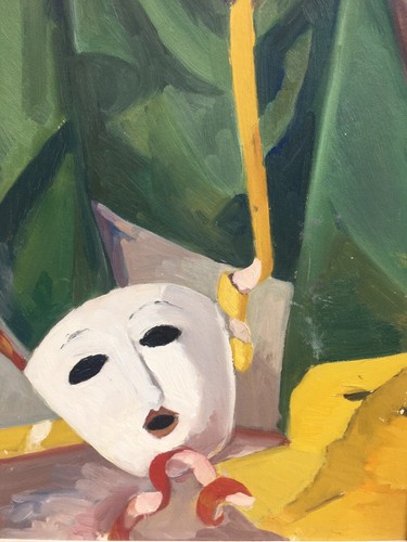 Belle peinture huile - huile, sur