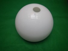 grand globe opaline blanche vasque piece détachée pour lustre abat jour