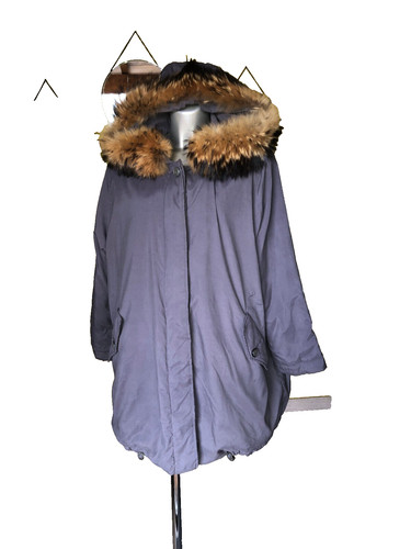 Joli manteau fourré hiver - manteau,