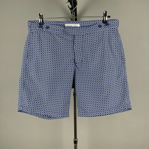 Short bain imprimé bleu - bain,