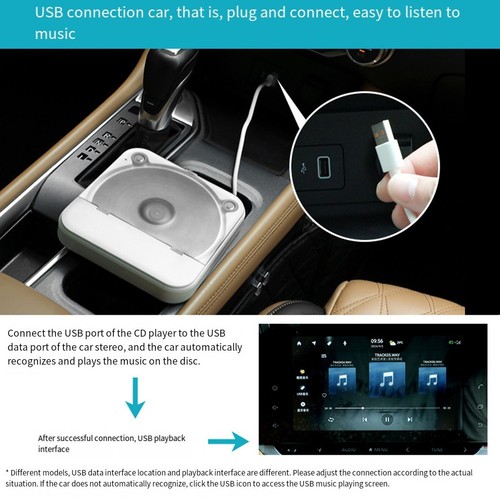Lecteur externe pour - cd,