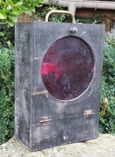 Feu arrière de motrice métro SPRAGUE-THOMSON, lanterne, feux /métros paris