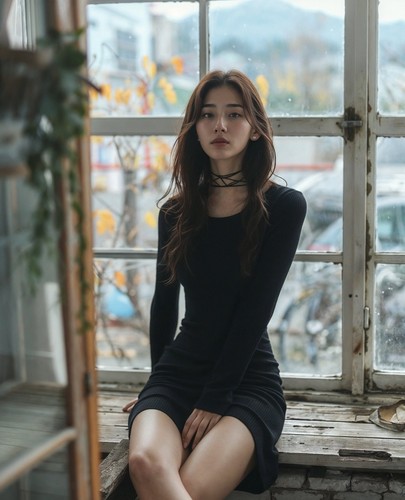 Black dress elegant - black,