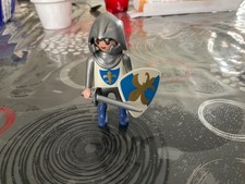 Playmobil Chevalier  Du Lys  Soldat Château Custom Vintage