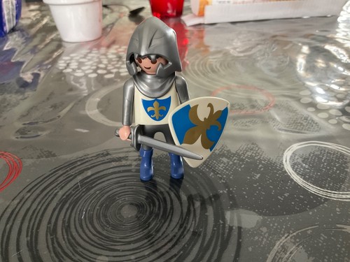 Playmobil chevalier lys - chevalier, du