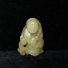 Vintage Chinese celadon jade