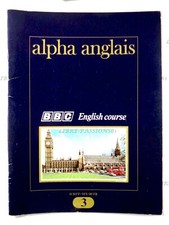 ALPHA ANGLAIS N°3, BBC ENGLISH COURSE, ÉDITIONS LAFFONT INTERNATIONAL, 1976