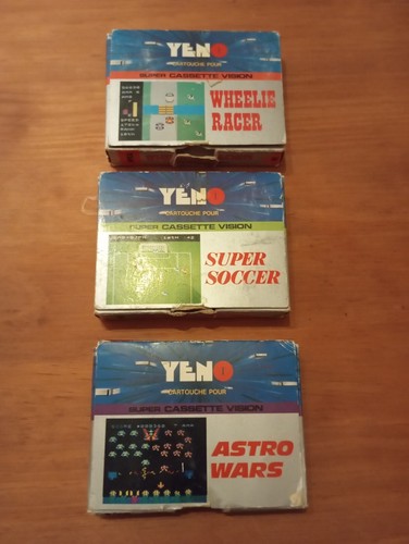 Lot jeux yeno super cassette - lot,