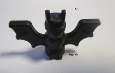 Lego 30103 x2 Bat Mouse Black