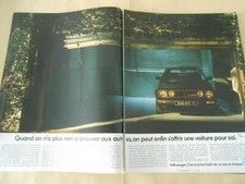 Publicité 1989 Advert WW Golf