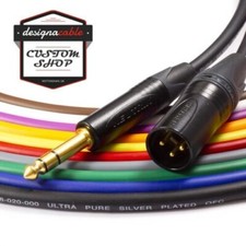 Vandamme Symetrique Câble - Neutrik Doré Mâle XLR à Jack Micro / Haut-Parleur