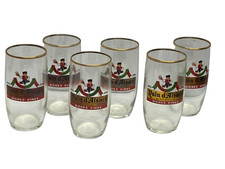 ANCIEN LOT DE 6 VERRE A BIÈRE