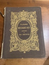 Livre ancien “Les fleurs
