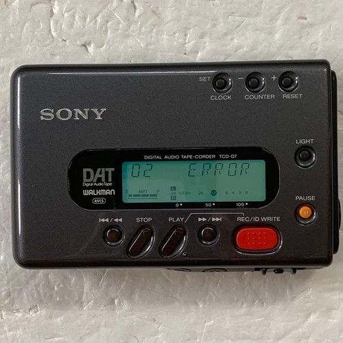 Sony tcd dat walkman - sony,